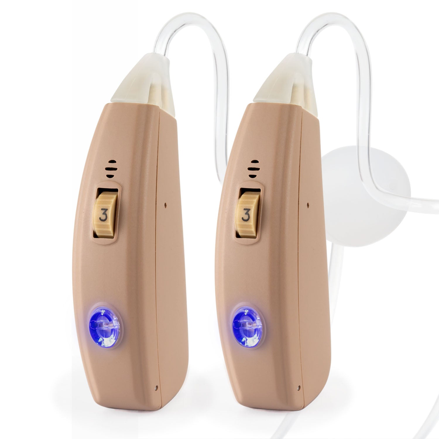 MX Rechargeable Hearing Aids with Dual Microphone - Pair
