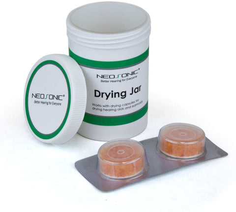 Neosonic Hearing Aid Drying Jar