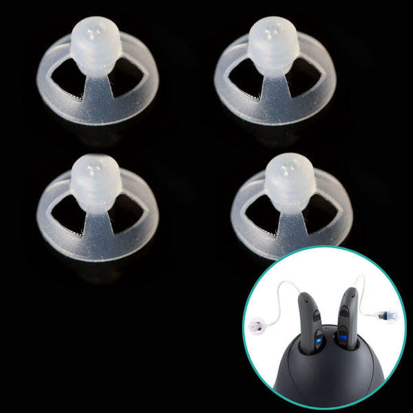 Neosonic MX-RIC Rechargeable Hearing Aid Domes (4 Pack)